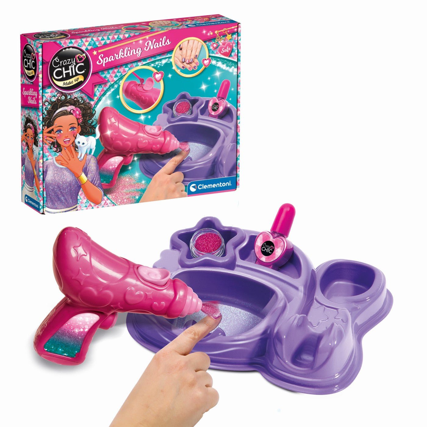 Set de unghii fantastic crazy chic - Publisol.ro