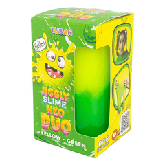 Set DIY experimente JIGGLY SLIME NEO DUO, GALBEN - VERDE - Tuban - Publisol.ro
