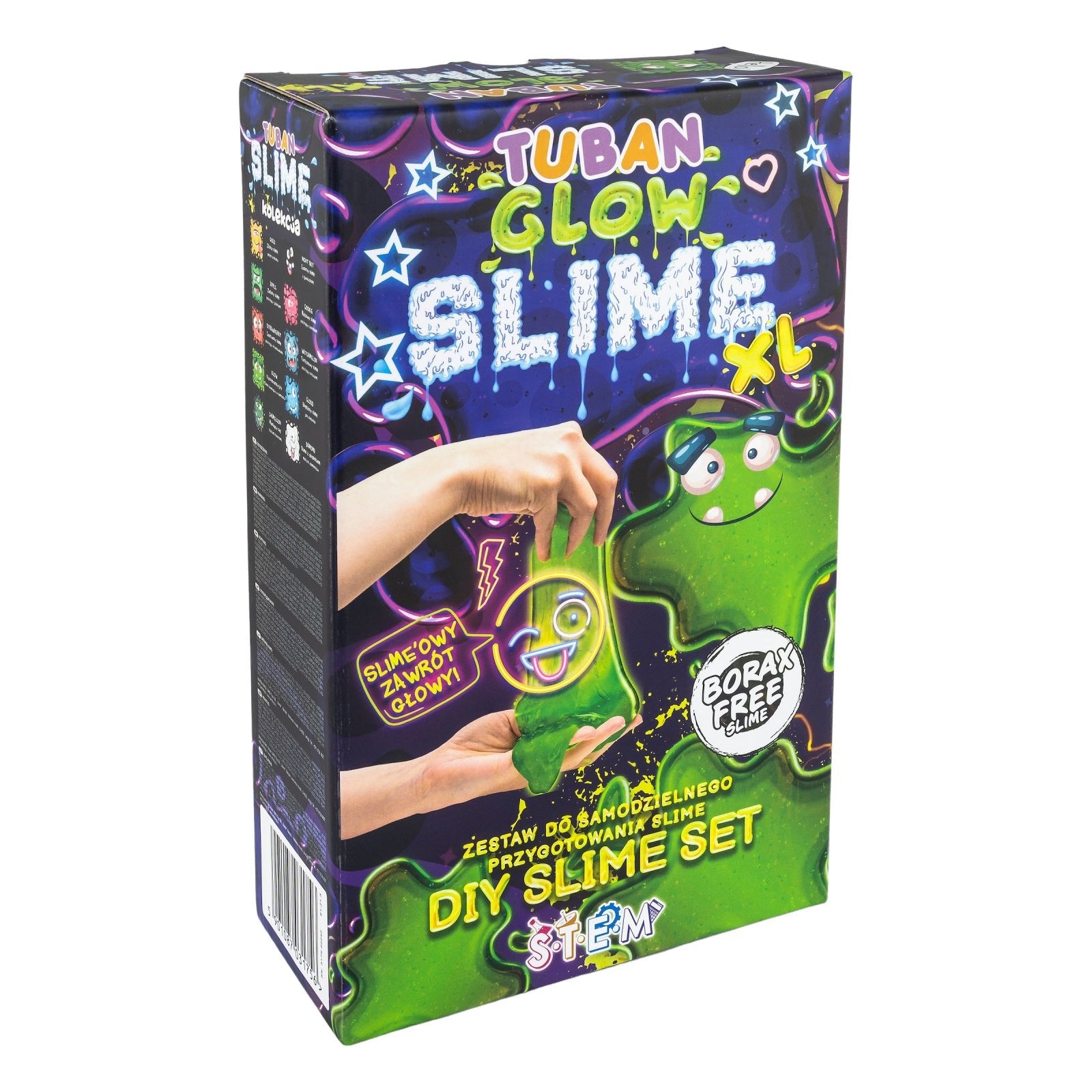Set DIY experimente SLIME , GLOW IN THE DARK XL - Tuban - Publisol.ro