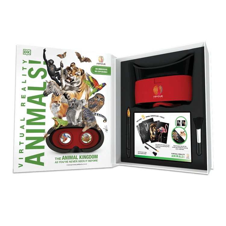 Set educativ interactiv VR - Lumea Animalelor in Realitate Virtuala - Abacus Brands - Publisol.ro