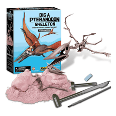 Set educativ Sapa si descopera Dinozauri - Pteranodon - 4M - Publisol.ro