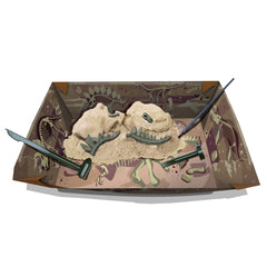 Set educativ Sapa si descopera Dinozauri - Stegosaurus - 4M