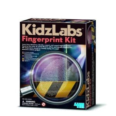 Set educativ STEM - Amprente digitale KidzLabs - 4M