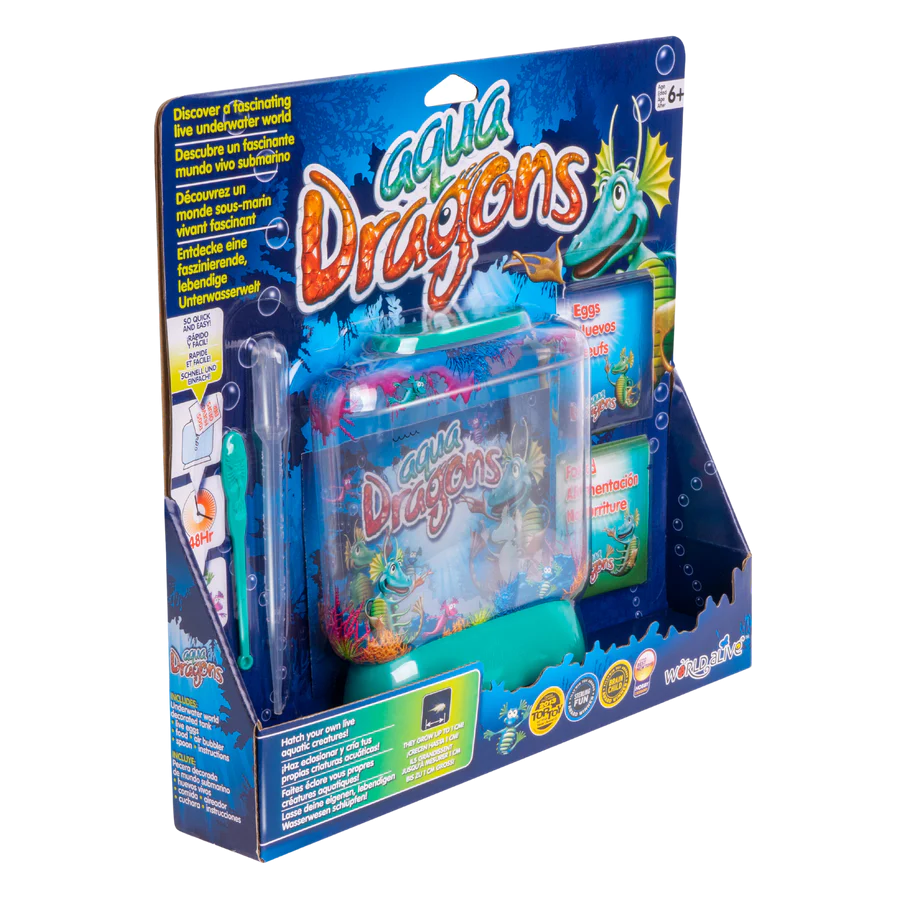 Set educativ STEM - AQUA DRAGONS Habitat Lumea subacvatica - Aqua Dragons - Publisol.ro