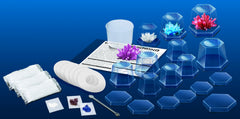 Set complet de experimente pentru crescut Cristale - 4M