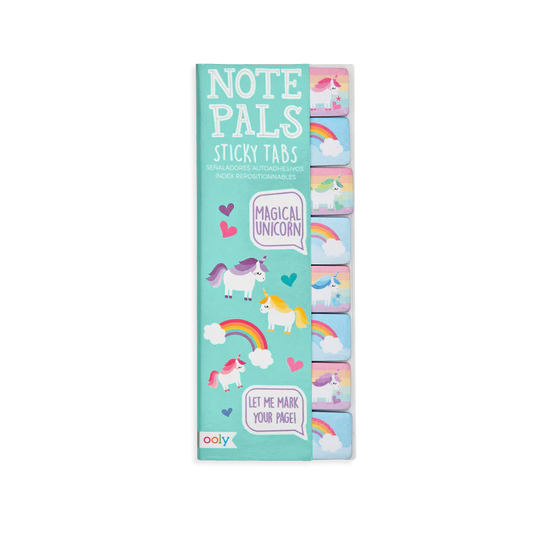 Set index si notite autoadezive, Note Pals Unicorni magici - Ooly