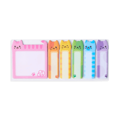 Set index si notite autoadezive, Note Pals Cat Parade - Ooly - Publisol.ro