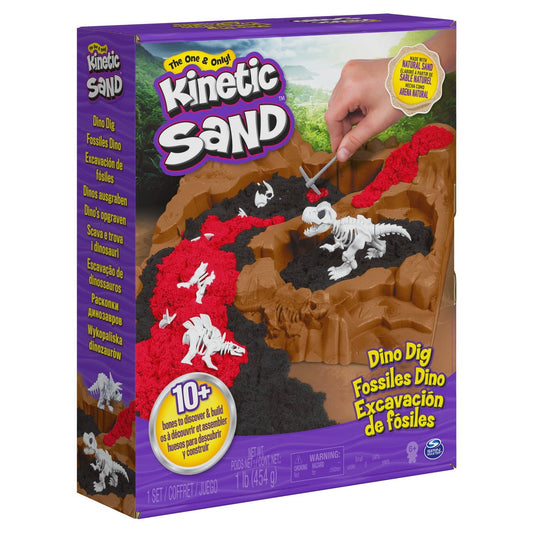 Set kinetic sand dino santierul arheologic, Spin Master - Publisol.ro