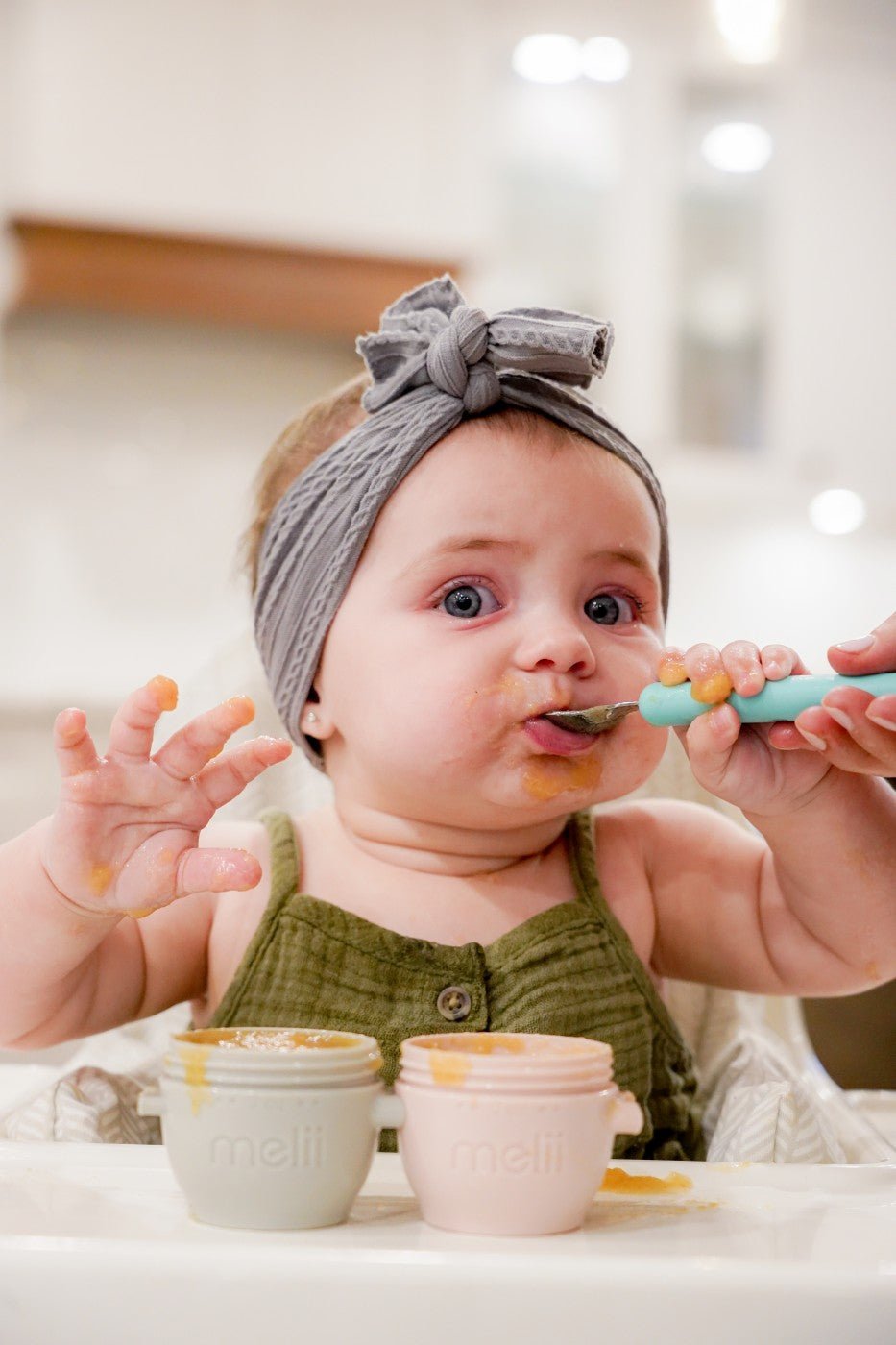 Set lingurita - furculita, blue&purple, Melii - Publisol.ro