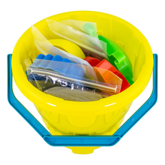 Set Nisip Kinetic 5 culori cu accesorii - Plaja - Tuban