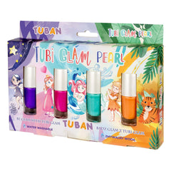 Set Oja TUBI GLAM , 4 culori perlate - Tuban