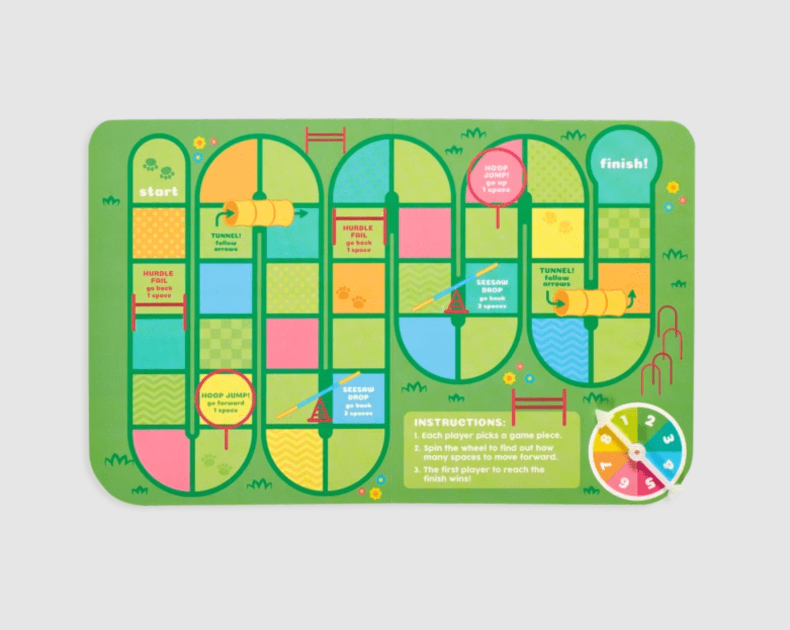 Set planse si jocuri cu abtibilduri repozitionabile - Animale prietenoase - Ooly - Publisol.ro