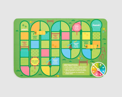 Set planse si jocuri cu abtibilduri repozitionabile - Animale prietenoase - Ooly - Publisol.ro