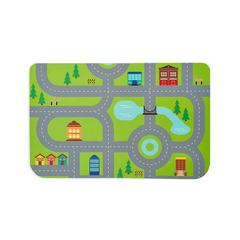 Set planse si jocuri cu abtibilduri repozitionabile - Vehicule - Ooly