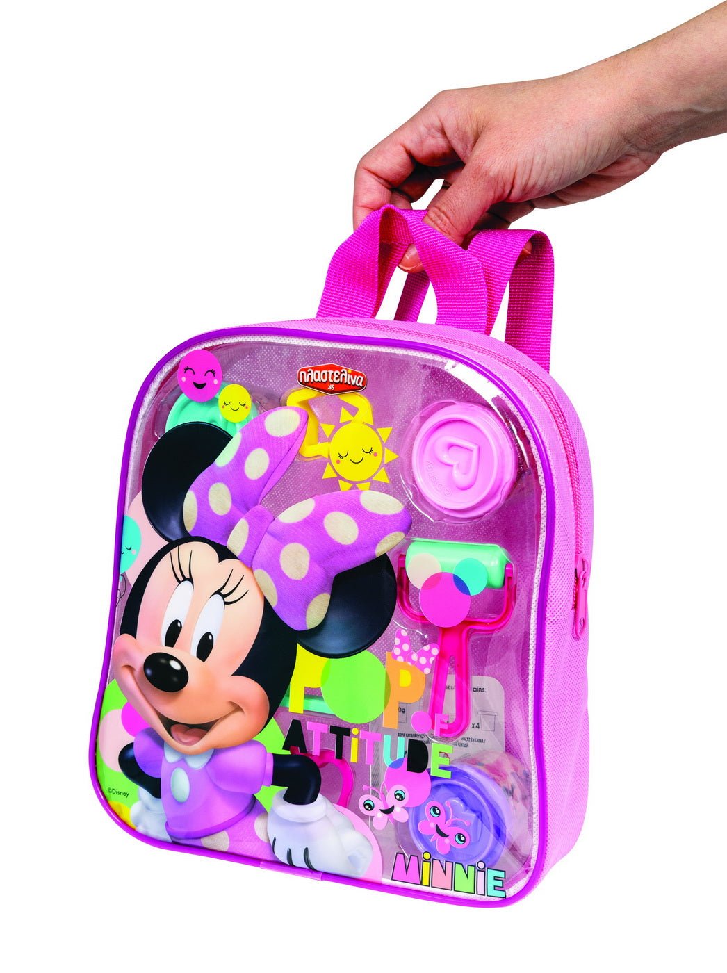Set plastilina in gentuta pvc design Minnie - Publisol.ro