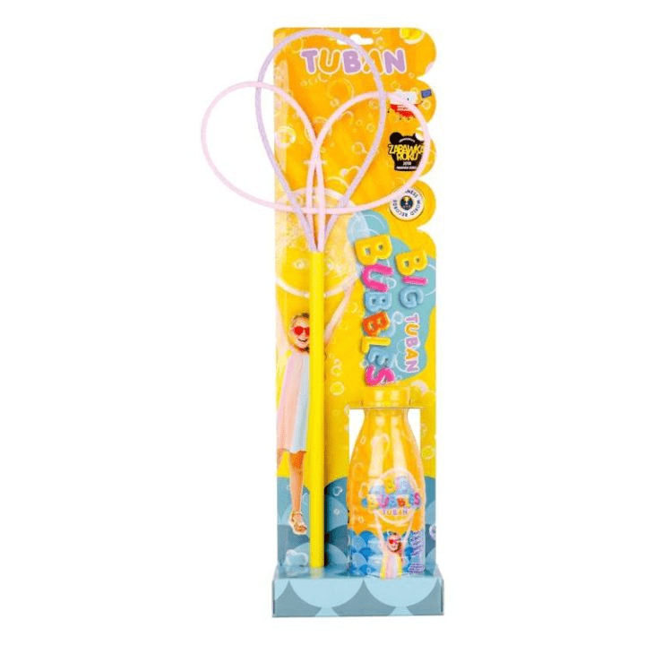 Set Pro Baloane de sapun gigant - acesoriu multi - fluture + solutie 400 ml - Tuban - Publisol.ro