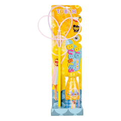 Set Pro Baloane de sapun gigant - acesoriu multi - fluture + solutie 400 ml - Tuban - Publisol.ro