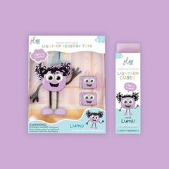 Set senzorial luminos Lumi - Glo Pal, mov - Glo Pals