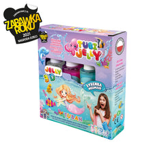 SET TUBI JELLY (gel modelator) cu 3 culori ,   SIRENA - Tuban