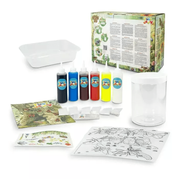 Set TUBI JELLY (gel modelator) cu 6 culori , INSECTE - Tuban - Publisol.ro