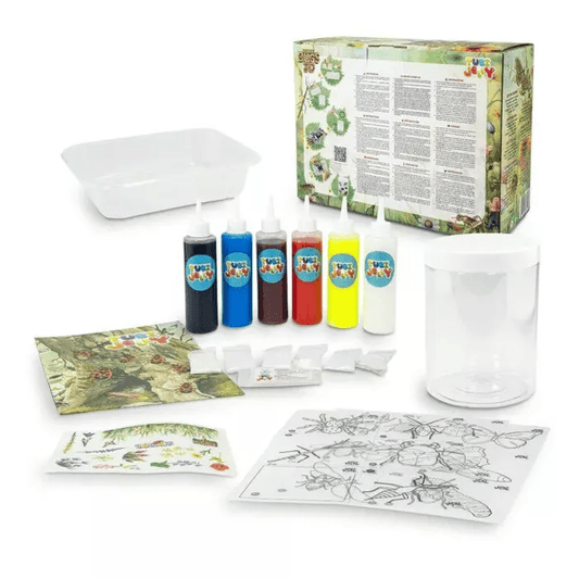 Set TUBI JELLY (gel modelator) cu 6 culori , INSECTE - Tuban - Publisol.ro