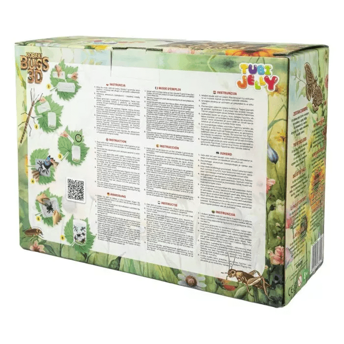 Set TUBI JELLY (gel modelator) cu 6 culori , INSECTE - Tuban - Publisol.ro