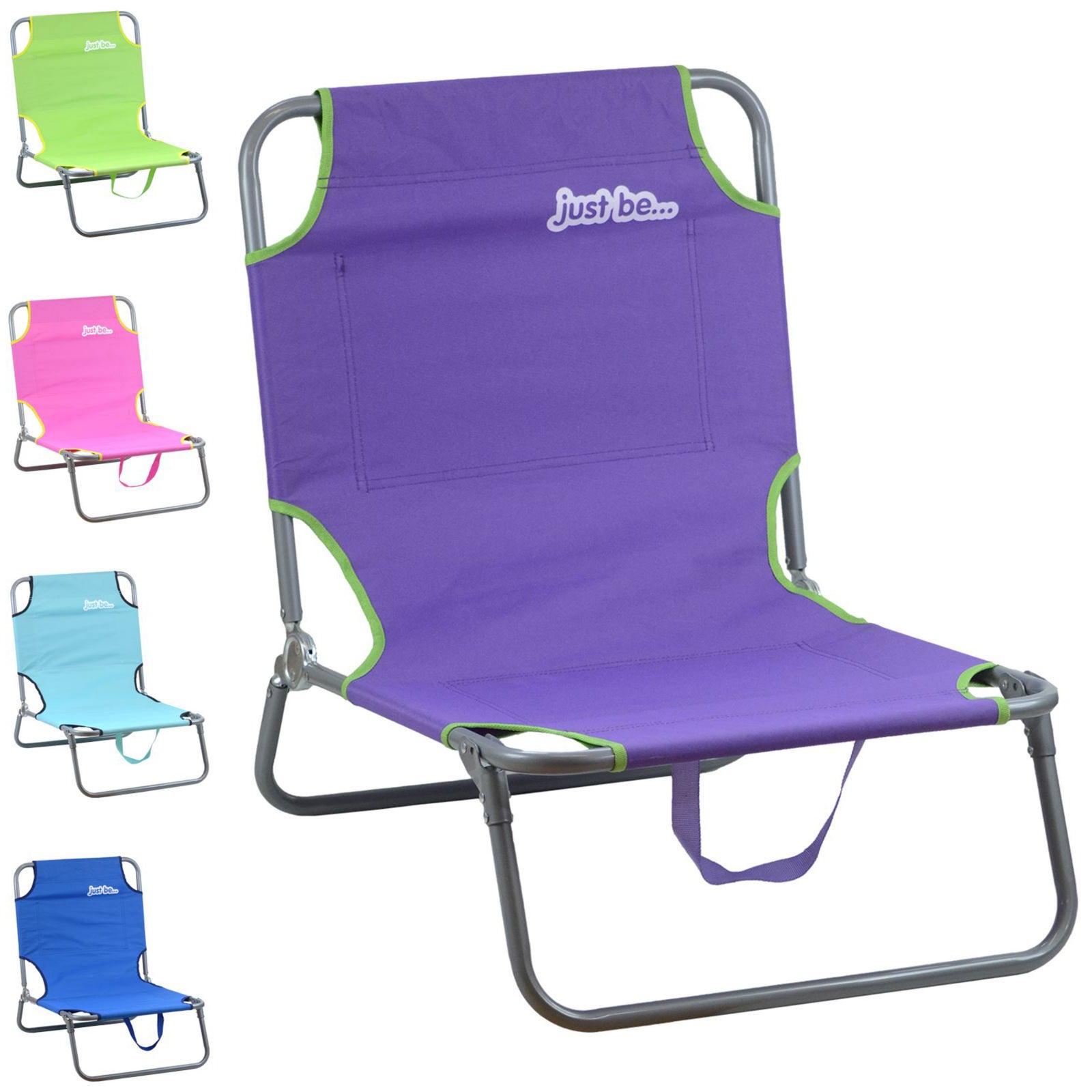 Sezlong de plaja, Violet - boppi - Publisol.ro