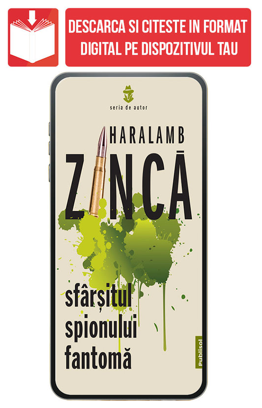 PDF Sfarsitul spionului Fantoma, de Haralamb Zinca
