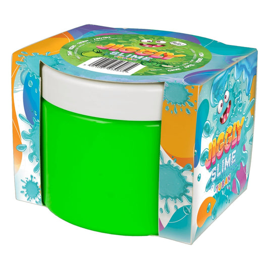 Slime in cutie JIGGLY SLIME , mar verde, 500 g - Tuban - Publisol.ro