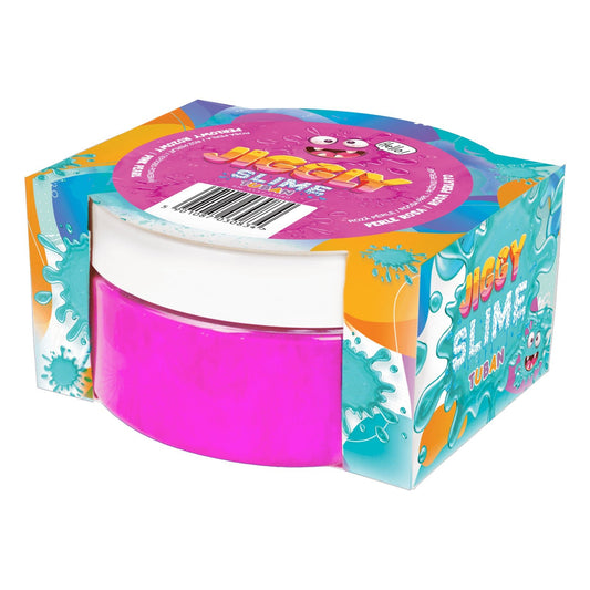 Slime in cutie JIGGLY SLIME , roz perlat, 200 g - Tuban - Publisol.ro