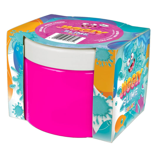 Slime in cutie JIGGLY SLIME , roz perlat, 500 g - Tuban - Publisol.ro