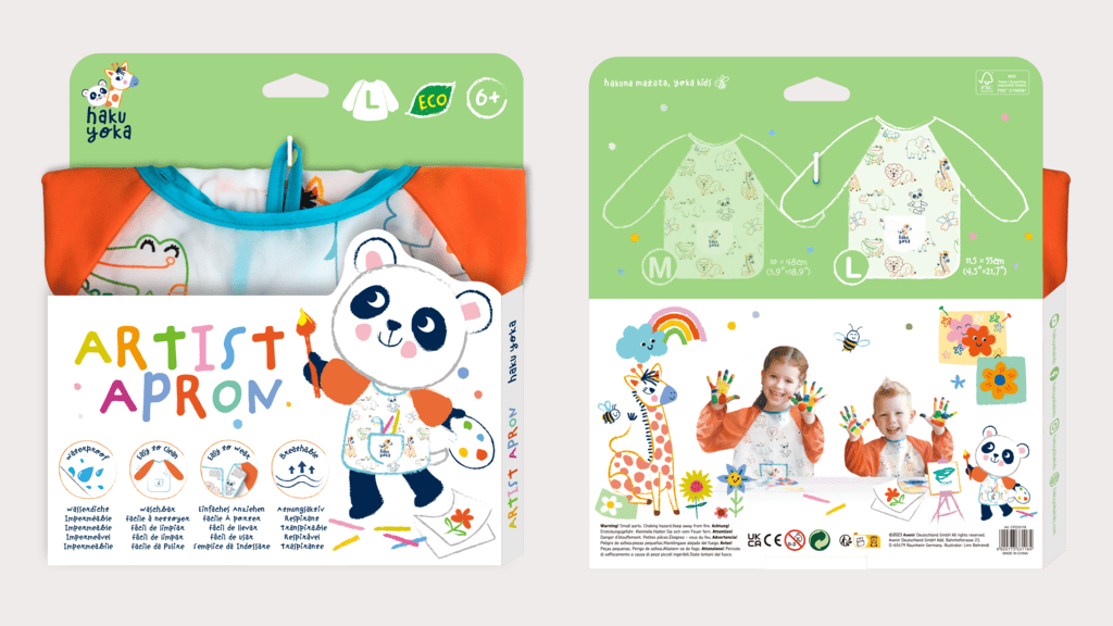 Sort pictura protectie Micul Artist - 6 ani +, Haku Yoka - Avenir - Publisol.ro