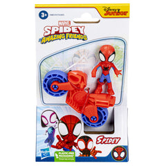 Spiderman set motocicleta si figurina spidey 6 cm - Publisol.ro