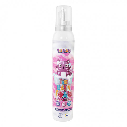 Spuma creativa pentru baie si slime  - TUBI  ,   ROZ 200 ml - Tuban
