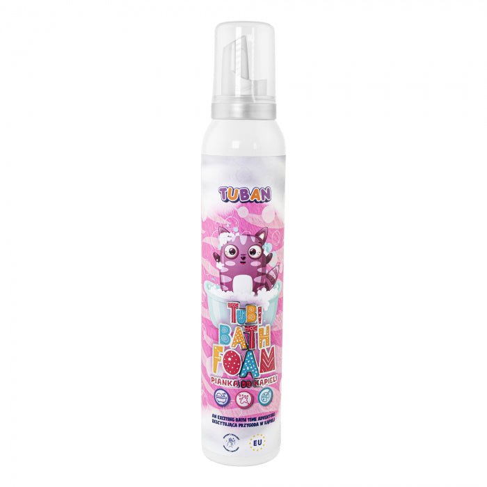 Spuma creativa pentru baie si slime - TUBI , ROZ 200 ml - Tuban - Publisol.ro
