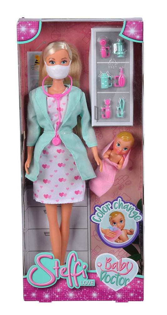 Steffi love papusa doctor pediatru, Simba - Publisol.ro