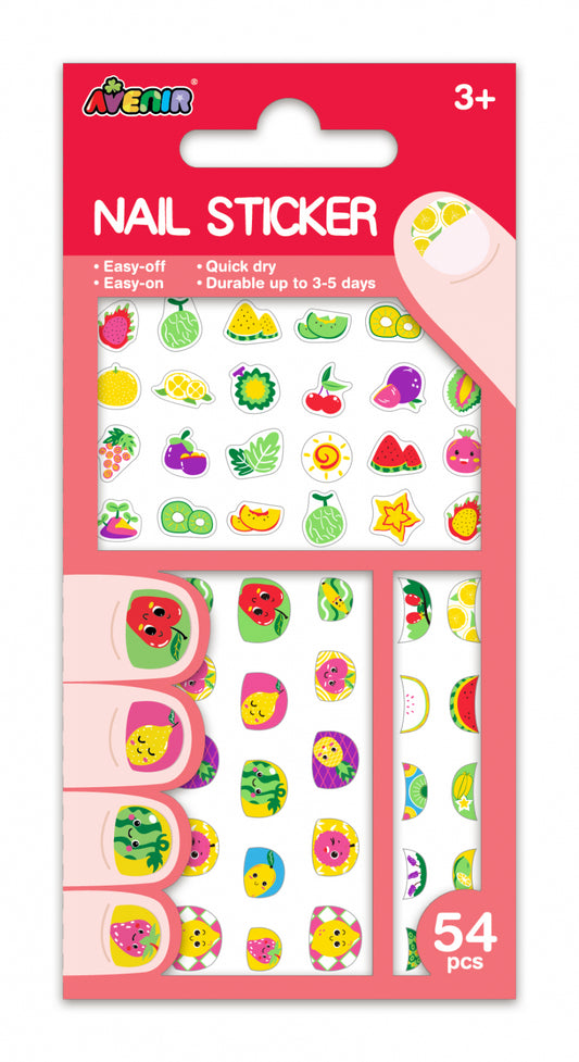 Stickere pentru unghii fosforescente - Fructe - Avenir