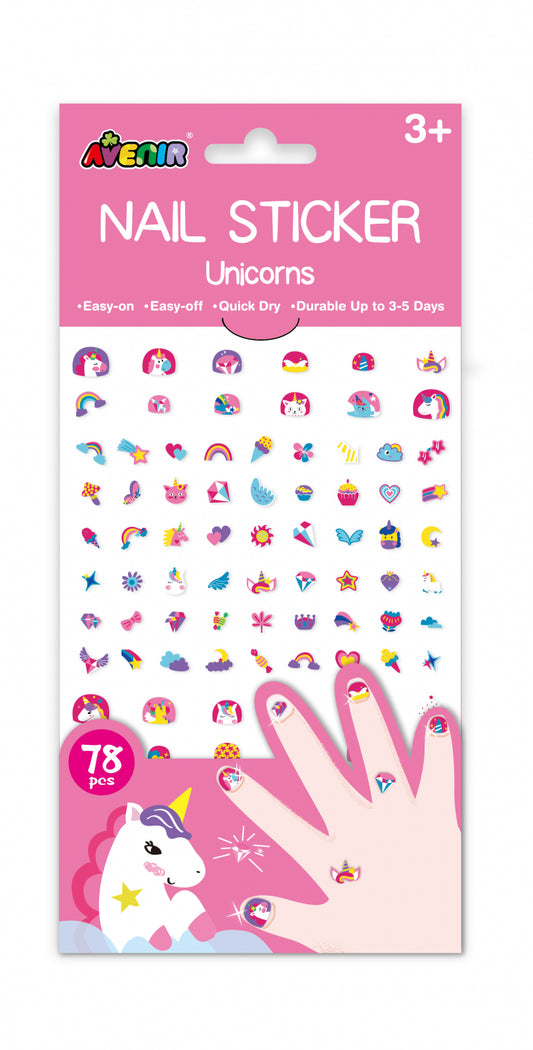 Stickere pentru unghii - Unicorni - Avenir