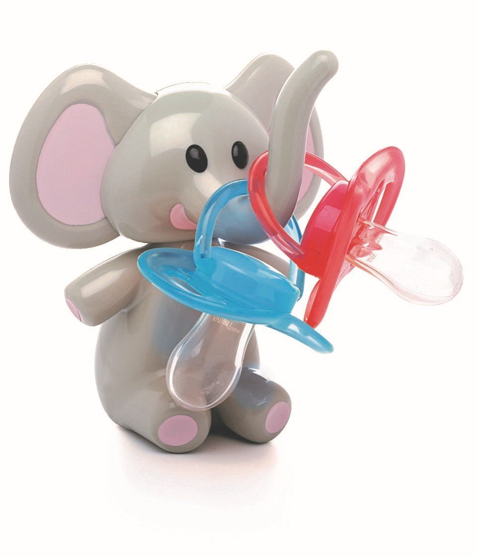 Suport pentru depozitare suzeta, elefant blue, Melii - Publisol.ro