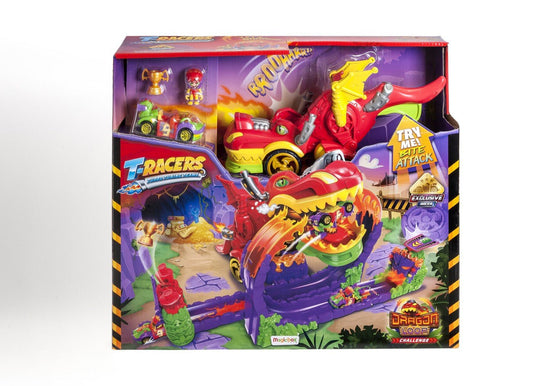 T - racers cursa dragonului, Mattel - Publisol.ro