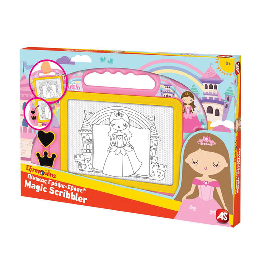 Tabla magnetica magic scribbler baby princess, AS - Publisol.ro