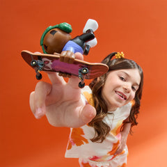 Tech Dech sk8 crew pachet placa si figurina 9.6 cm casti verzi - Publisol.ro