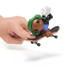 Tech Dech sk8 crew pachet placa si figurina 9.6 cm casti verzi - Publisol.ro