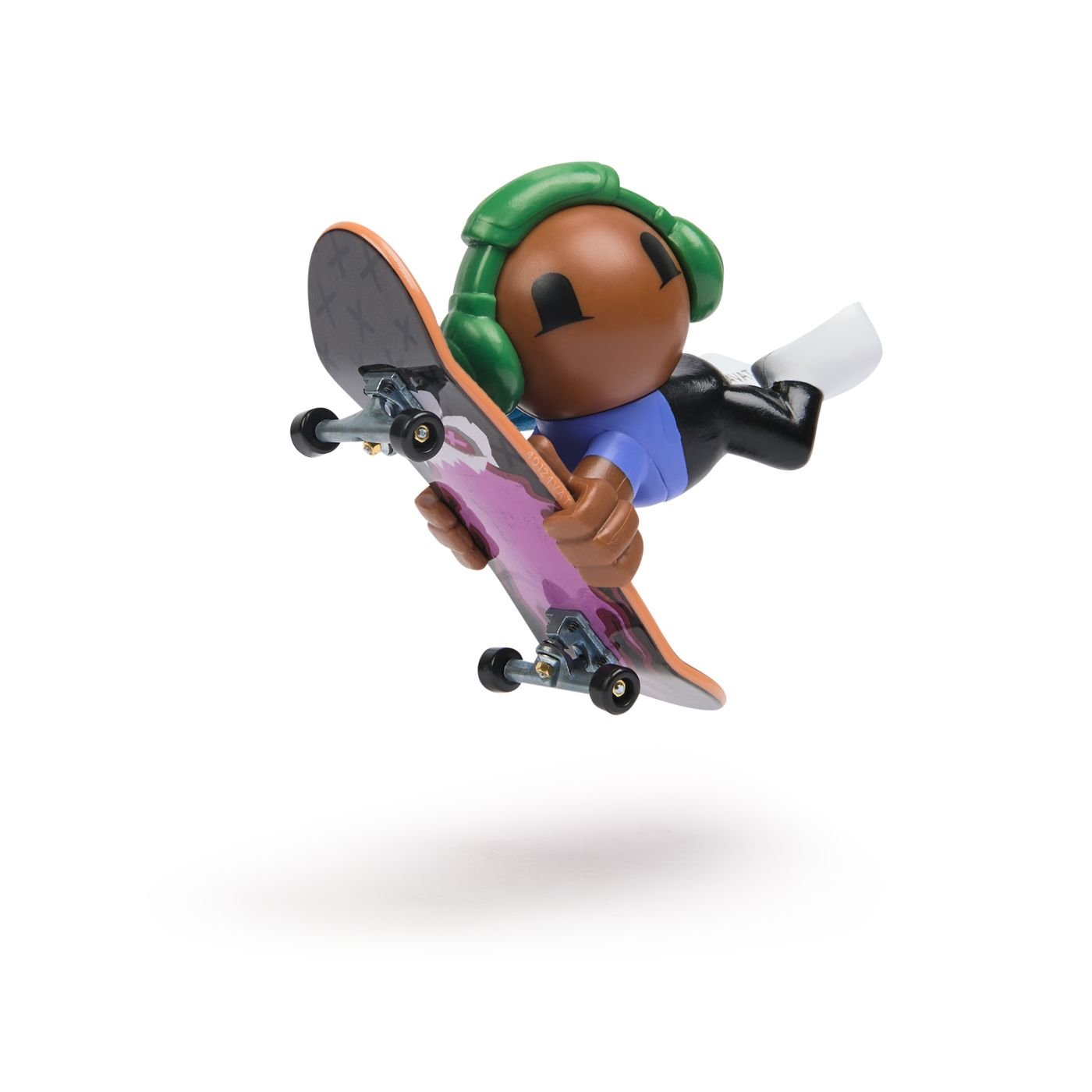 Tech Dech sk8 crew pachet placa si figurina 9.6 cm casti verzi - Publisol.ro