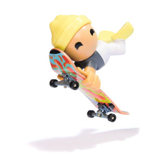 Tech Dech sk8 crew pachet placa si figurina 9.6 cm sapca galbena - Publisol.ro