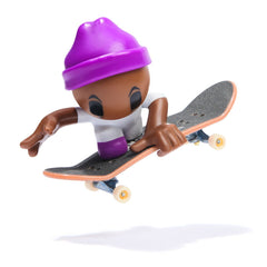 Tech Dech sk8 crew pachet placa si figurina 9.6 cm sapca mov - Publisol.ro