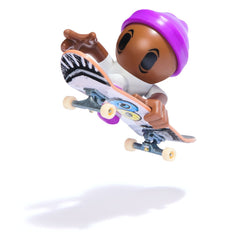 Tech Dech sk8 crew pachet placa si figurina 9.6 cm sapca mov - Publisol.ro