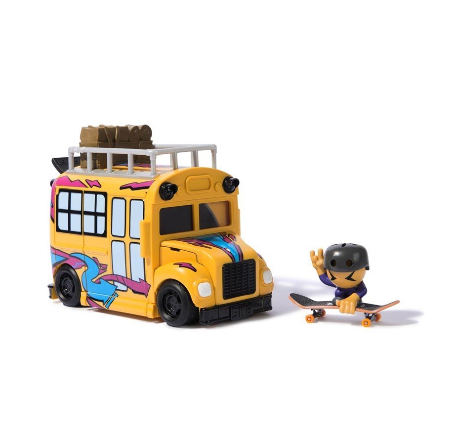 Tech Dech sk8 crew set de joaca autobuz - Publisol.ro