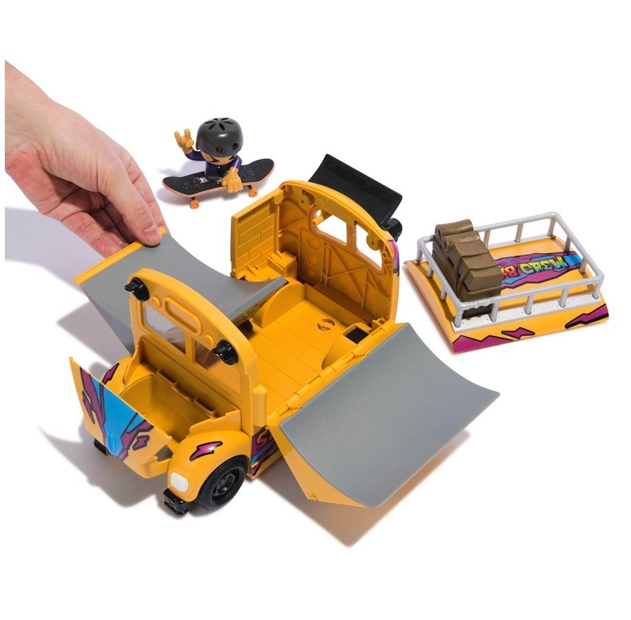 Tech Dech sk8 crew set de joaca autobuz - Publisol.ro