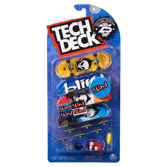 Tech deck pachet 4 piese fingerboard blind 9.6cm , Spin Master - Publisol.ro
